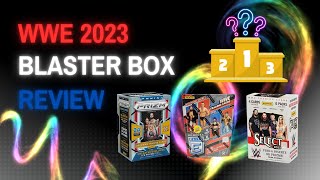 What are the best WWE 2023 Retail Blaster Boxes? 📦🚨 #unboxing #wwe #tradingcards