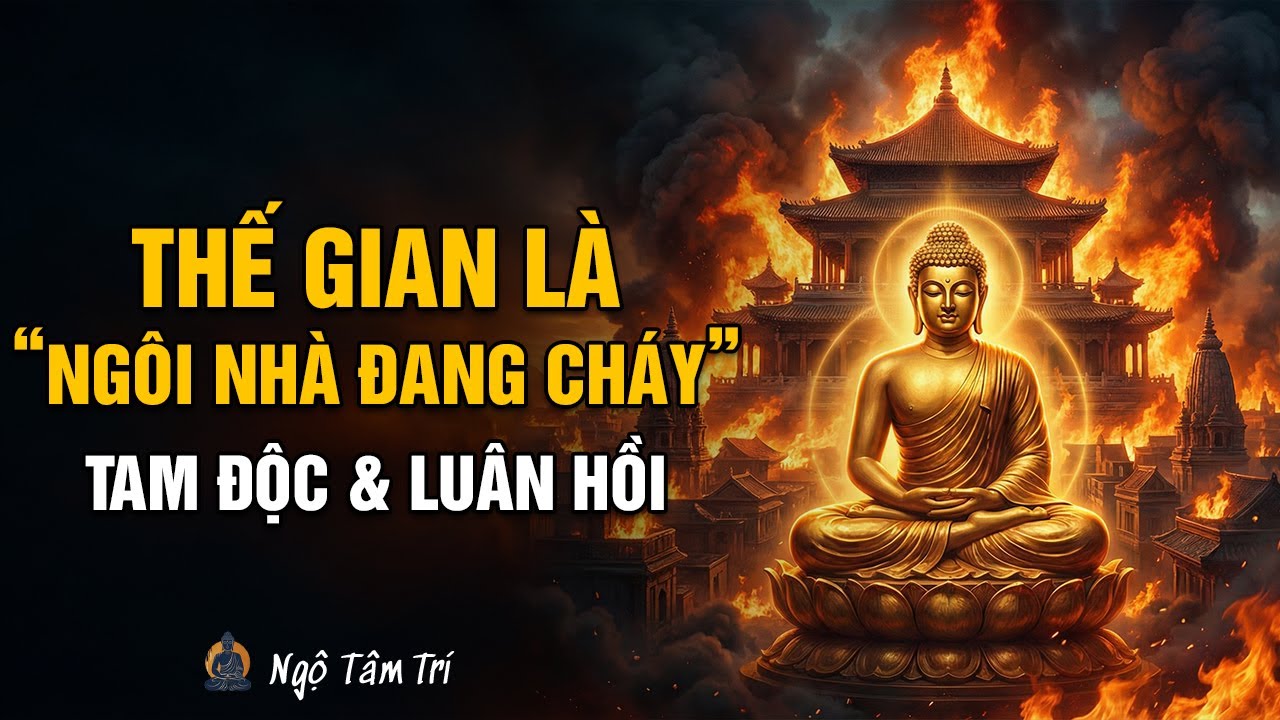TẠI SAO ĐỨC PHẬT GỌI THẾ GIAN LÀ “NGÔI NHÀ ĐANG CHÁY”? | Sự Thật Về TAM ĐỘC & LUÂN HỒI | Ngộ Tâm Trí