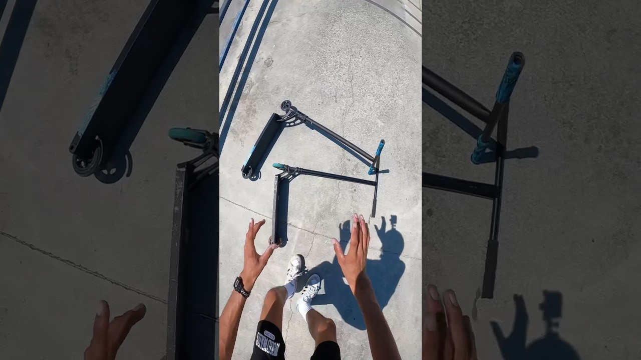 Park or street scootering?🤔 