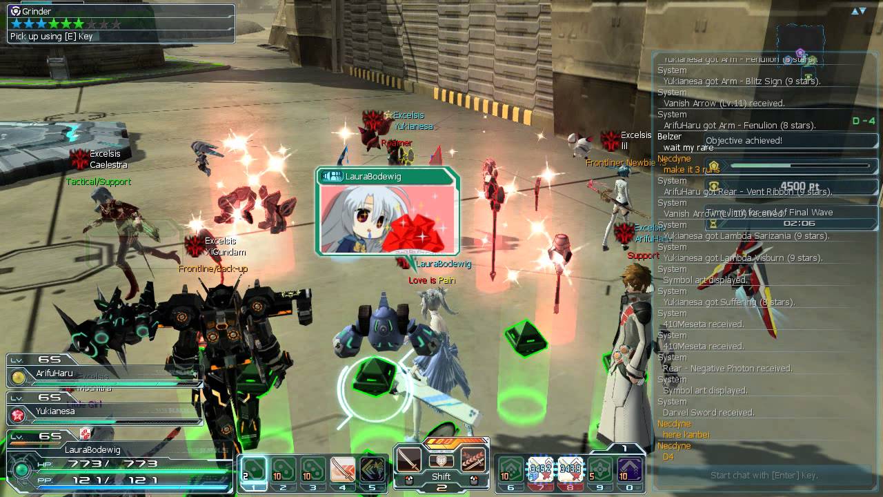 [PSO2][SEA][Excelsis] Mining defence 1 SH Br/Hu 65/65 - YouTube