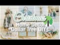5 Dollar Tree Christmas DIYs Farmhouse Home Decor