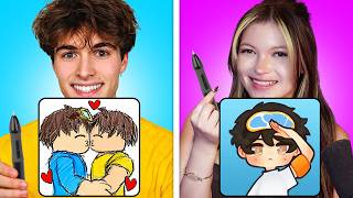 Drawing My Friends in Roblox! (ft. Shady)