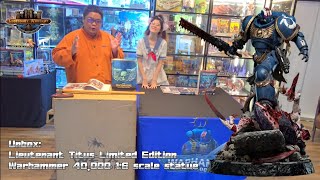 Unbox เปิดกล่อง: Lieutenant Titus Limited Edition, Wētā Workshop x Warhammer 40k 1:6 scale statue!!