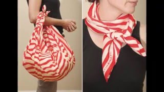Красивые оригинальные сумки платки