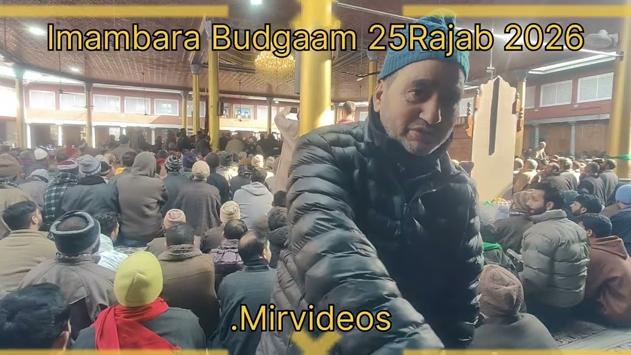 25-Rajab.shahadat Imam musa Qazim a s. Imambara Budgam