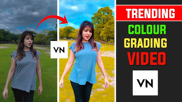 1 Click Video Colour Change In Vn Video Editor | Video Colour Grading | Video Colour Change | Vn App
