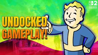Fallout 4 - Nintendo Switch 2 Undocked Gameplay!