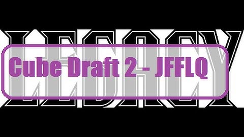 Legacy Cube Draft 2 MTGO Magic the Gathering