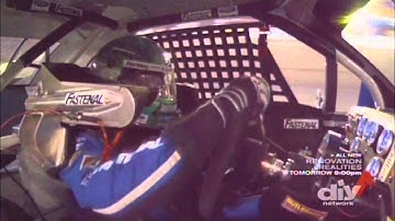 Ricky Stenhouse Jr. in the SimXperience Stage V Racing Simulator