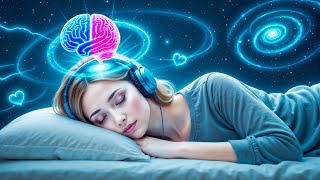 Brain Mage While You Sleep, Melatonin Release, Stop Overthinking, Worry & Stress - 528Hz