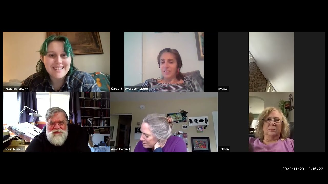 Howard Center Arts Collective Artist Talk with Robert Brunelle Jr.