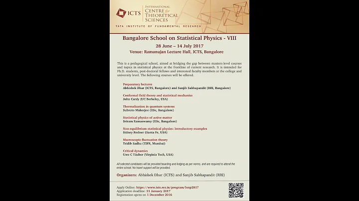 Non-equilibrium statistical physics: Introductory examples (Lecture - 03) by Sidney Redner