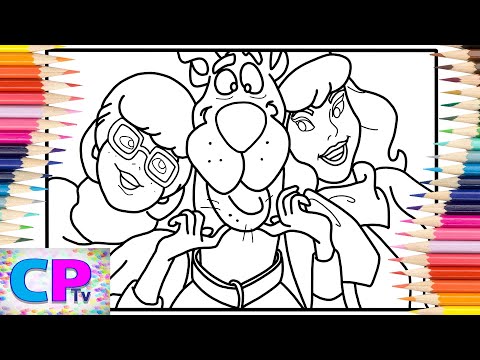 Scooby Doo/Velma and Daphne/Scooby Doo on IPad/@coloringpagestv /Syn Cole - Melodia [NCS Release]