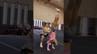 She Spin So Fast #Sportshorts #Acro #Cheer #Stunts #Work #Workout #Fitness #Gym