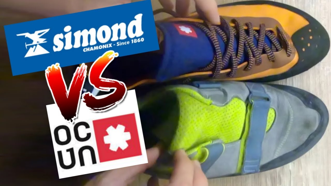 Wymieniłem buty wspinaczkowe simond na Ocun crest LU