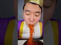 Spicy Crispy pork belly, fire noodles, Takoyaki Funny ASMR mukbang ! #shrots