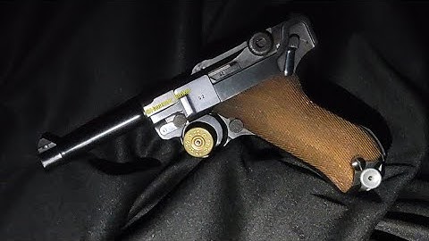 Mijn nieuwe oude geweer: Duitse Luger P-08 uit de Tweede Wereldoorlog van Mauser uit 1939