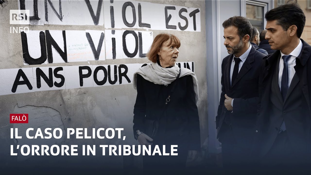 Il caso Pelicot, l'orrore in tribunale | FALÒ | RSI Info