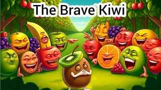 The Brave Kiwi Bedtime Stories For Kids Kiwi Fruit Story