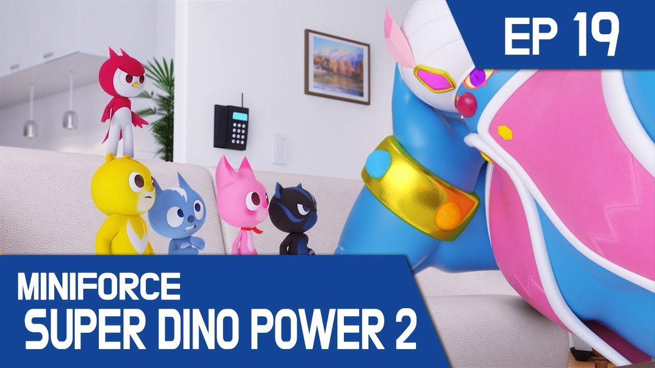 [KidsPang] MINIFORCE Super Dino Power2 Ep.19: The Genie of the Magic Lamp