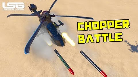 Lock On Missile Chopper Battle - Space Engineers