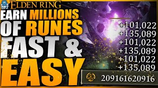 Elden Ring: 500 MILLION RUNES EASY - Best Rune Farm - Easy Hill Farm WITHOUT RELIC SWORD Rune Farm