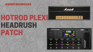 HEADRUSH -  HOTROD MARSHALL PLEXI PATCH