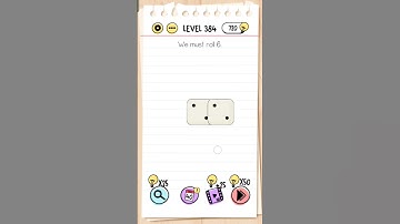 Brain Test Level 384 We must roll 6 #games #braintestgamelevel #braintest #gaming #braintestgame