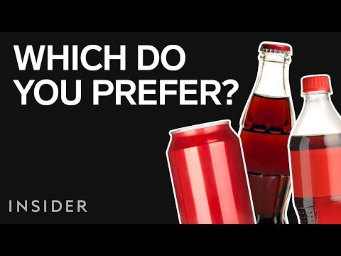 Why Soda Tastes Different In A Can Or Bottle
