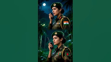 Bangladesh & India Soldiers Rescue Girls | #ai #army