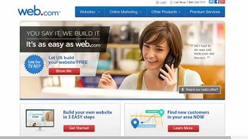 Web.com Website Builder - DIY Features