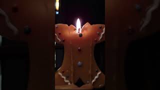 Gingerbread Man #candle #gingerbreadman #melaniemartinez #music #timelapse