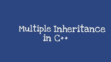 Multiple Inheritance | Inheritance in C++ Programming(Part 5) | By Professor Pankaj Gupta | BIIT