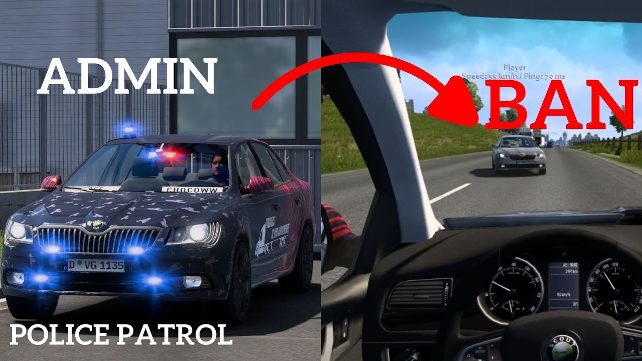 👮‍♂️ TruckersMP Game Moderator in C-D | Undercover Police Patrol | Major Bans Issued