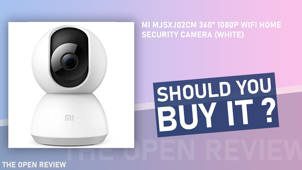 Mi MJSXJ02CM 360° 1080P WiFi Home Security Camera (White)