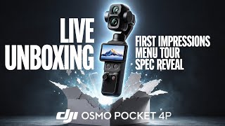Unboxing The Pocket 4P LIVE