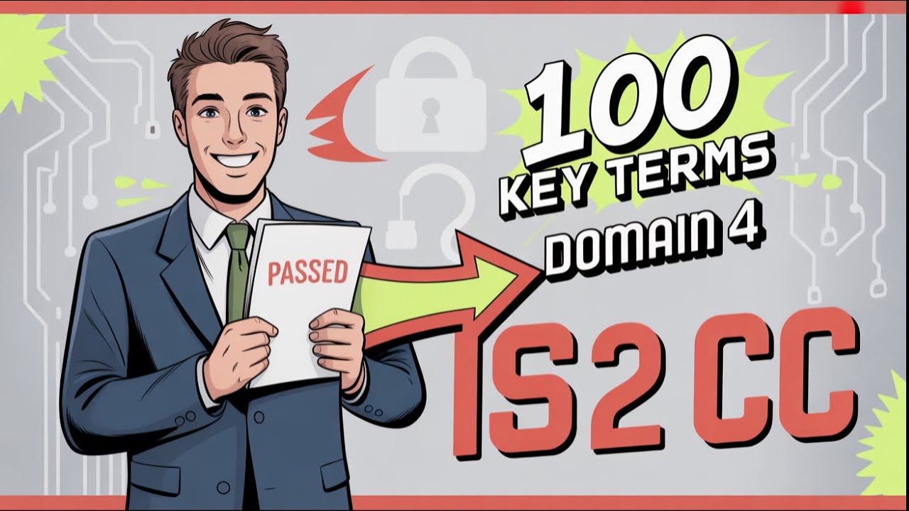 ISC2 CC Domain 4: 100 терминов, которые решат, сдадут ли ваш экзамен!