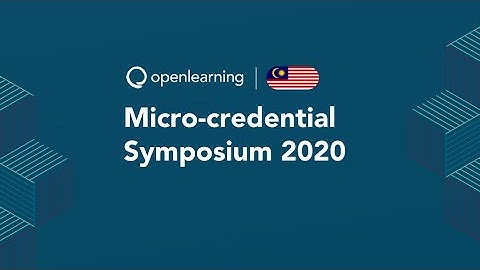 Micro-credential Symposium 2020 Partner Workshop
