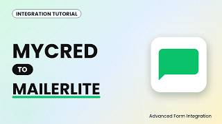 myCred to MailerLite Integration Tutorial | AFI