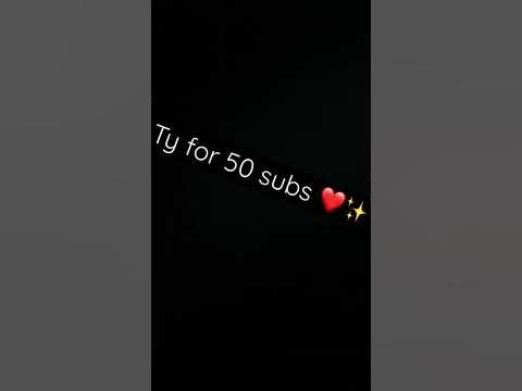 Tysm guys for 50 subs #roblox #subscribe #love - YouTube
