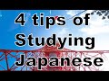 4 tips for studying Japanese (podcast episode1)