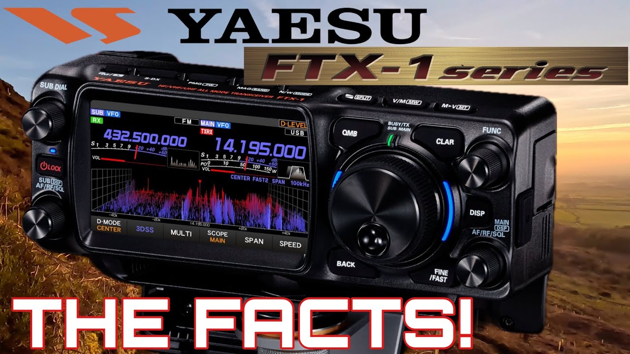 YAESU FTX-1 All Mode HF VHF UHF Series Brochure & The FACTS! - YouTube