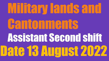 MLC ML&C Test Assistant - 13 Aug 2022 Military Lands ML&C Assistant second