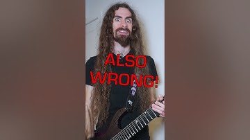 You play the THUNDERSTRUCK riff wrong!  #acdc