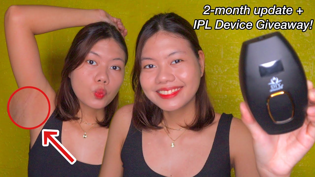 IPL Hair Removal 2month Update + Giveaway Update! (i'm giving away an