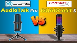 HYPERX QUADCAST S VS JLAB AUDIO TALK PRO