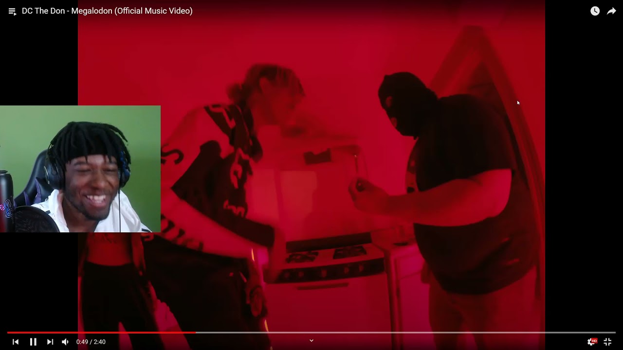 Hotdog Reacts to "DC The Don - Megalodon (Official Music Video)"