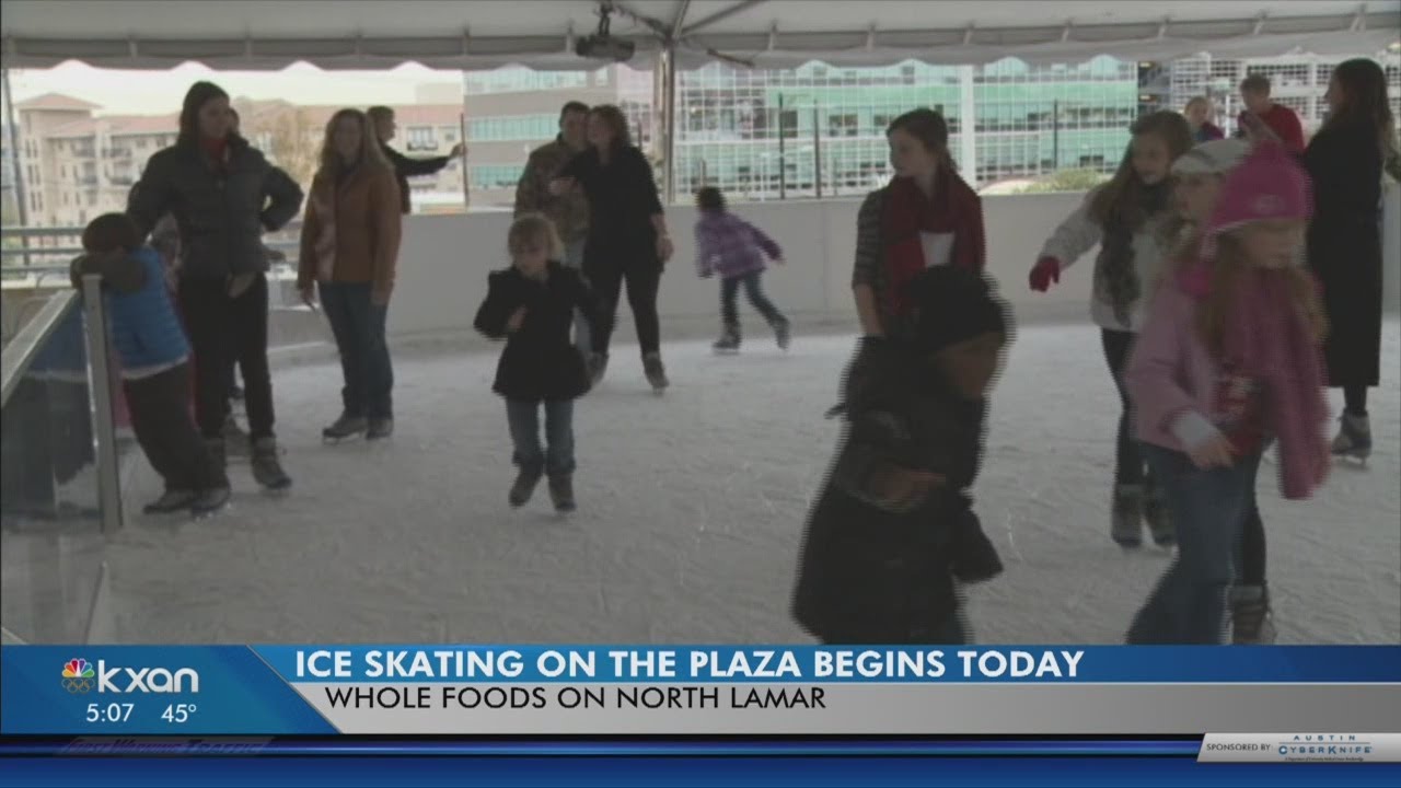 Ice skating at Whole Foods YouTube