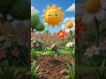 🌻സൂര്യകാന്തിപ്പൂവിന്റെ സ്വപ്നം | A Little Sunflower's Big Dream✨ #Shorts #kidsanimation #kidsstories