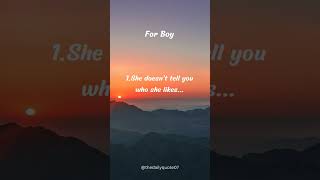 5 Ways On How To Know If A Girl Likes You But Is Hiding It... #shorts  #psychologyfacts #subscribe
